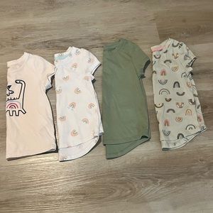 Toddler girl tees bundle